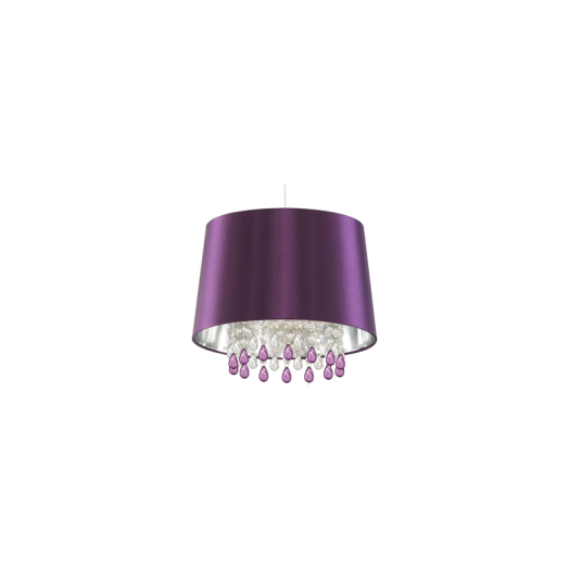 PENDANTS FÜGGESZTÉK 1XE27 60W LILA  32X25X140CM CL7026PUCW      S.LIGHT