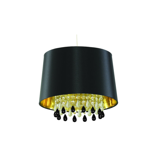 PENDANTS FÜGGESZTÉK 1XE2760W FEKETE 32X25X140CM CL7026BKCW      S.LIGHT