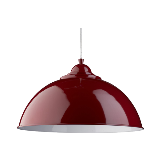 PENDANTS FÜGGESZTÉK 1E27 60W PIROS  34X20X130CM 8140RE          S.LIGHT