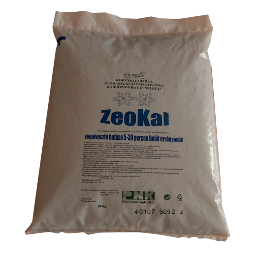 ZEOKAL JÉGOLDÓ 10 KG       *238747* LEFAGYÁS, JEGESEDÉS MEGELŐZÉSÉRE