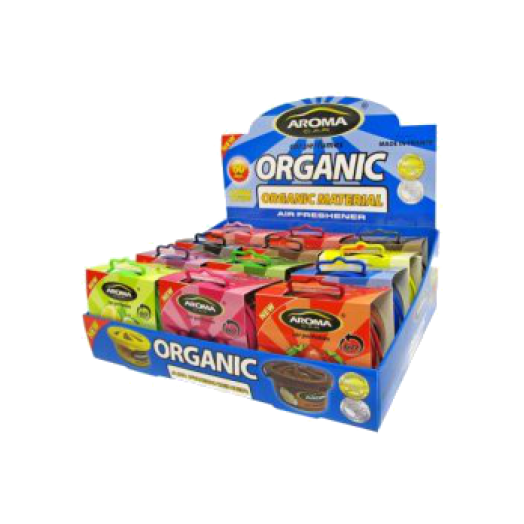 AROMACAR ORGANIC BUBBLE GUM         LÉGFRISSÍTŐ               DISPLAYBE