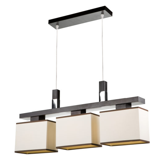 AMELIA FÜGGESZTÉK 3X60W E27 BARNA