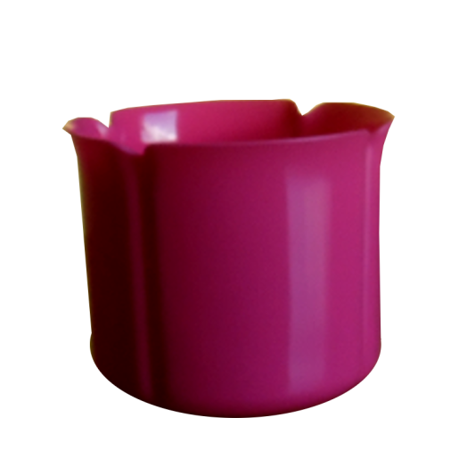 "SZIROM" MŰANYAG KASPÓ 13CM MAGENTA