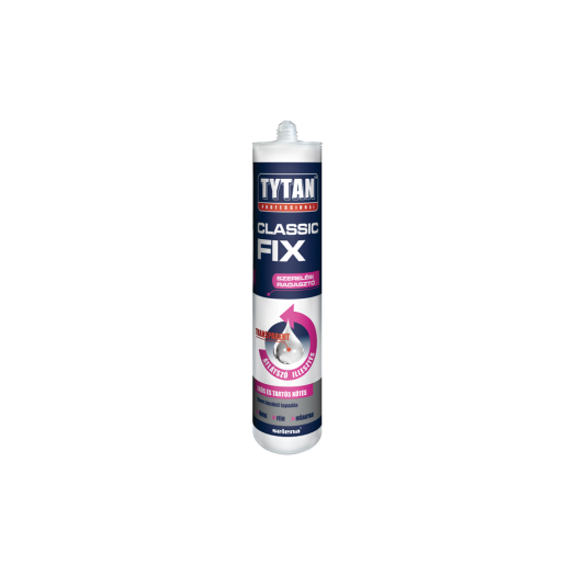 TYTAN SZERELÉSI RAGASZTÓ CLASSIC FIX, SZÍNTELEN, 310 ML