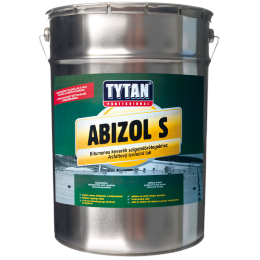 TYTAN ABIZOL S BITUMENES SZIG. 9 KG FEKETE