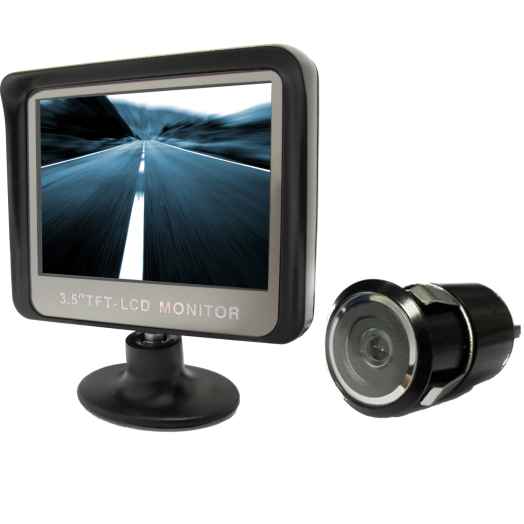 TOLATÓKAMERA + MONITOR 3,5˝ VEZETÉK NÉLKÜLI