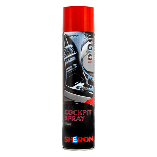 SHERON COCKPIT SPRAY CHERRY MATT 500ML