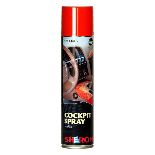 SHERON COCKPIT SPRAY SHINE VANILIA  AEROSOL 400ML