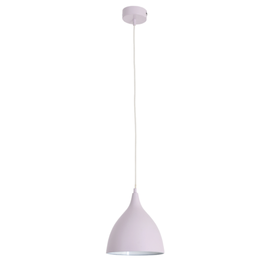 VINTAGE FÜGGESZTÉK 1*E27 40W FÉM VIOLET 22*22,6CM 120CM