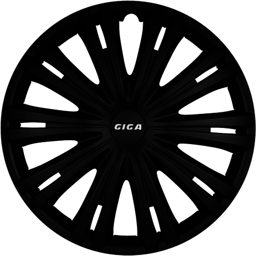 DÍSZTÁRCSA SZETT GIGA FEKETE 15˝