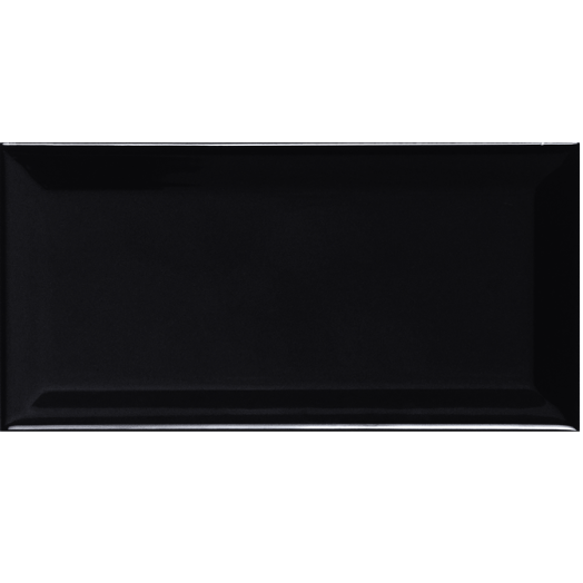 METRO FALI CSEMPE 10X20CM FEKETE