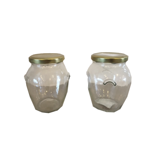 BEFŐTTES ÜVEG ˝AMFORA˝ 580ML