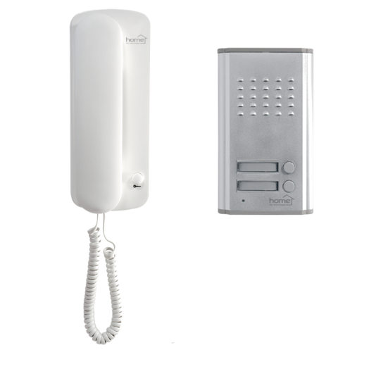 VEZETÉKES KAPUTELEFON FÉM KÜLSŐ HÁZ
