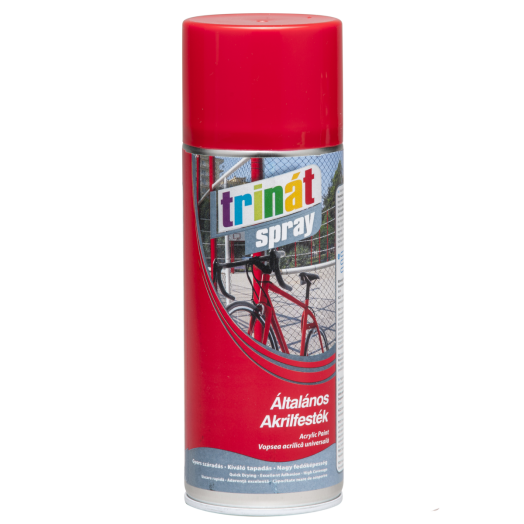 TRINÁT SPRAY ÁLTALÁNOS AKRILFESTÉK  RAL9010 MATT FEHÉR 400ML