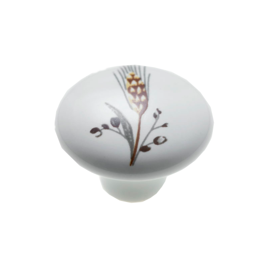 FOGANTYÚ E039-26                    ÁTM:38 BÚZAKALÁSZ VIRÁG PORCELÁN