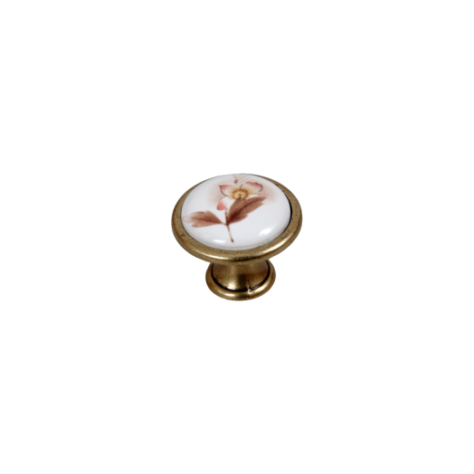 FOGANTYÚ E053-33                    ÁTM:33 ANT.BRONZ-BARNA PORCELÁN
