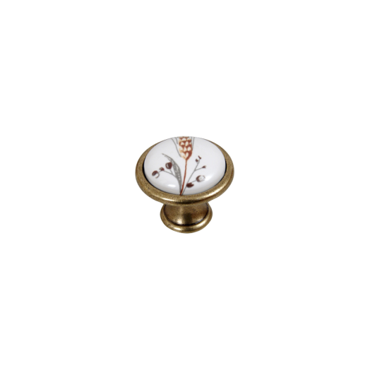 FOGANTYÚ E053-33                    ÁTM:33 ANT.BRONZ-BUZAK PORCELÁN