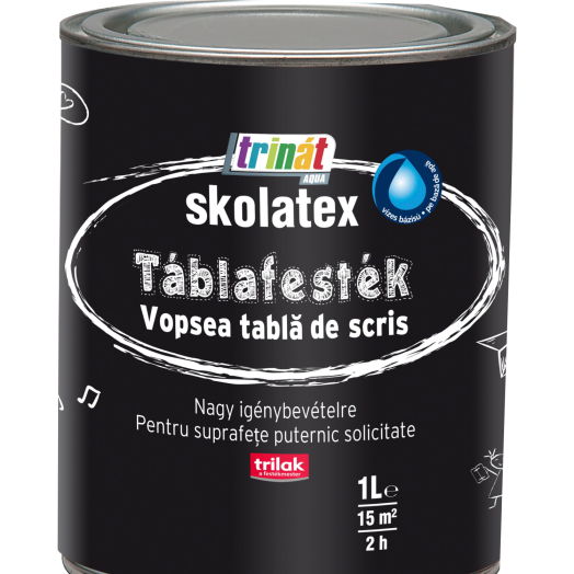 SKOLATEX TRINÁT AQUA TÁBLAFESTÉK    FEKETE 1L (286046)