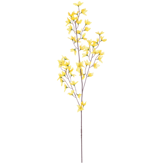 MŰVIRÁG JÁZMIN 79CM SÁRGA MŰANYAG ,,TÉLI JÁZMIN"