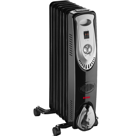 OLAJRADIÁTOR 7 TAGÚ 1500W HOR 1500/7/1 BASIC SLIM