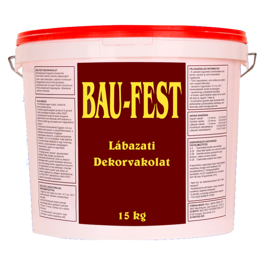 BAU-FEST LÁBAZATI DEKORVAKOLAT ˝2˝  15KG,