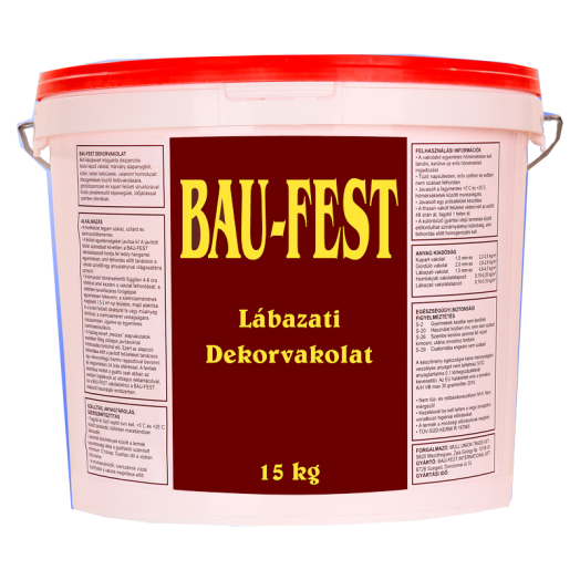 BAU-FEST LÁBAZATI DEKORVAKOLAT ˝43 15KG