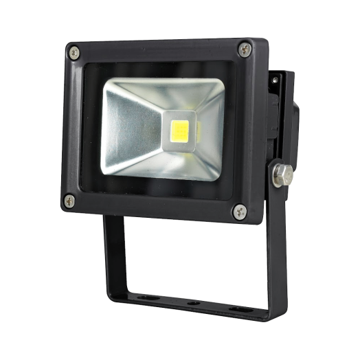 CHIP LED REFLEKTOR 10W 750LM IP44   6500K 50000H FEKETE (303285)
