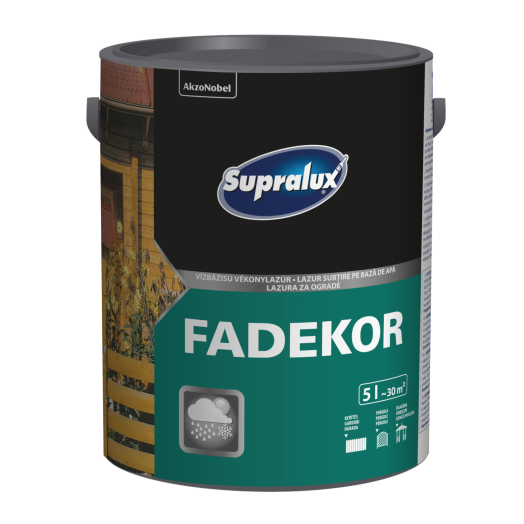 SUPRALUX FADEKOR FAFESTÉK 5L        PALISZANDER
