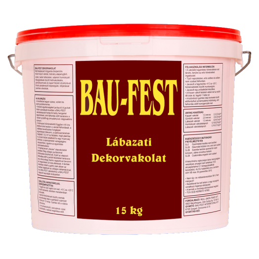 BAU-FEST LÁBAZATI DEKORVAKOLAT "52" 15KG