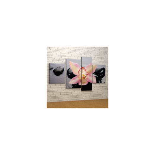 VÁSZONKÉP KOMPLEX 157X90CM KÖVEK KÖZT