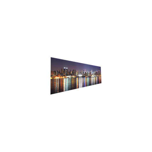 VÁSZONKÉP PANORÁMA 150X50CM MANHATTANI VÁROSKÉP A HUDSON FOLYÓN