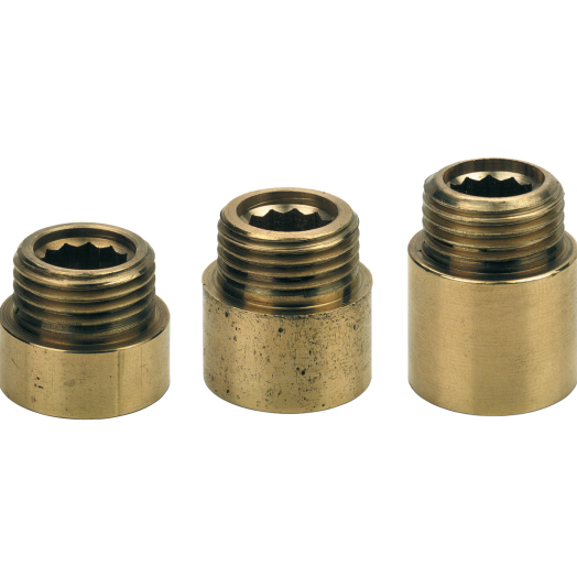 SÁRGARÉZ CSAPHOSSZABBÍTÓ 1/2&quot; 40MM