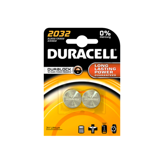DURACELL DL 2032 2DB ELEM 5000394203921