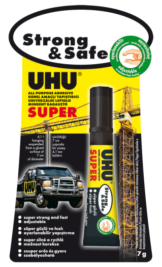 UHU STRONG AND SAFE RAGASZTÓ 7G BLISZTERES (R:272252)