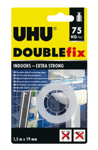 UHU KÉTOLDALÚ FIX RAGASZTÓ 1,5M X 19MM (R272335)