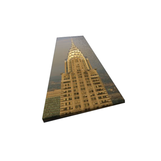 VÁSZONKÉP PANORÁMA 150X50CM         A CHRYSLER BUILDING