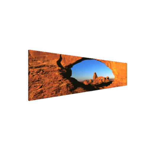 VÁSZONKÉP PANORÁMA 150X50CM         ARCHES NEMZETI PARK