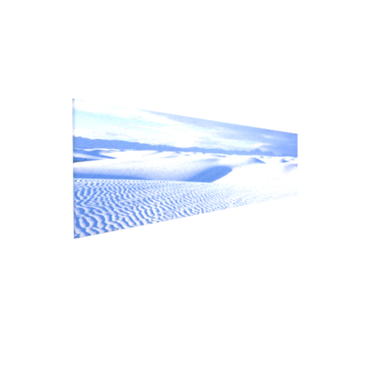 VÁSZONKÉP PANORÁMA 150X50CM FEHÉR HOMOK ÚJ-MEXIKÓ KÖZEPÉN