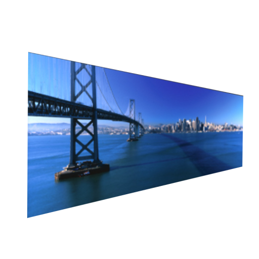 VÁSZONKÉP PANORÁMA 90X30CM          BAY BRIDGE REGGELI FÉNYBEN