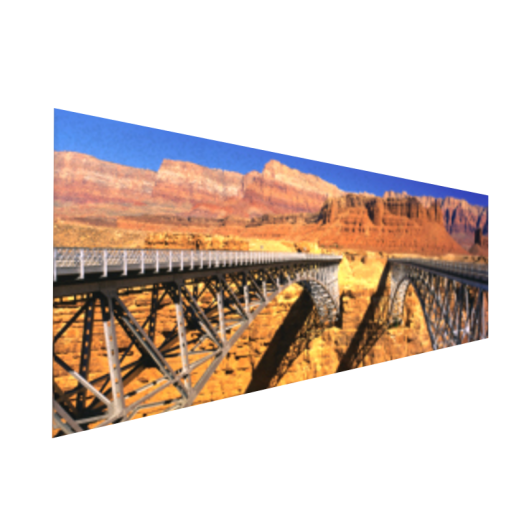 VÁSZONKÉP PANORÁMA 150X50CM A PÁRHUZAMOSOK A VÉGTELENBE