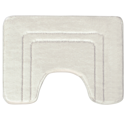 FÜRDŐSZOBASZŐNYEG, CLASSIC S        WHITE,50X40CM