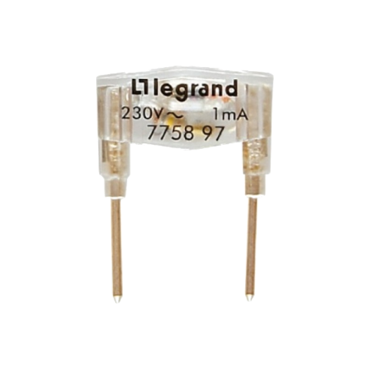 GLIMMLÁMPA ZÖLD 0,5MA 230V   *KAP*  775897