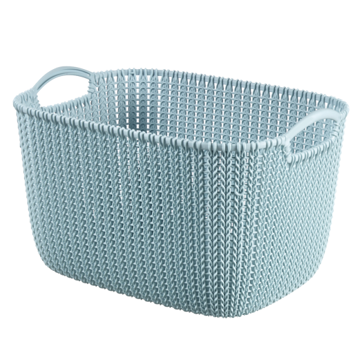 KNIT KOSÁR 19L KÉK, TÉGLALAP