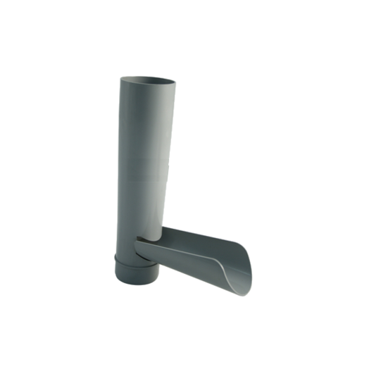 SIMPLEX VÍZKIFOLYÓ CSAPPANTYÚ 53MM SZÜRKE