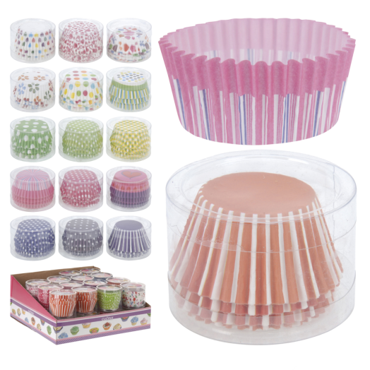 MUFFIN PAPÍR SZETT 80DB-OS, ÁTM:5CM 16-FÉLE