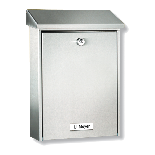 POSTALÁDA HANNOVER 3861 NI          ROZSDAMENTES ACÉL, 305X225X75MM