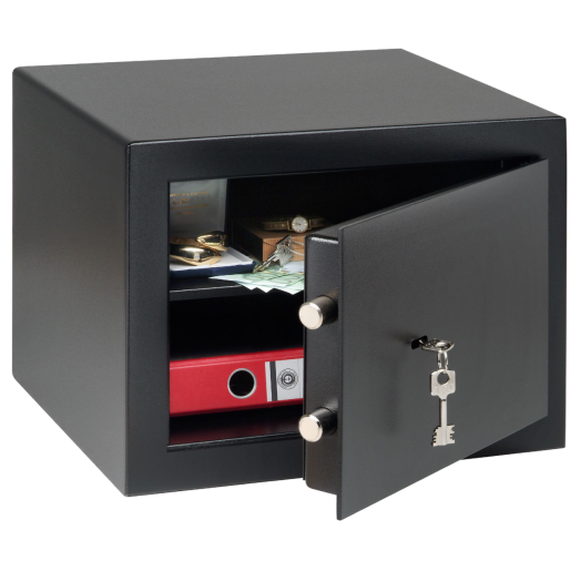BÚTORSZÉF KULCSOS 402X278X376 MM    H 1 S HOME-SAFE S MABISZ ˝S2˝