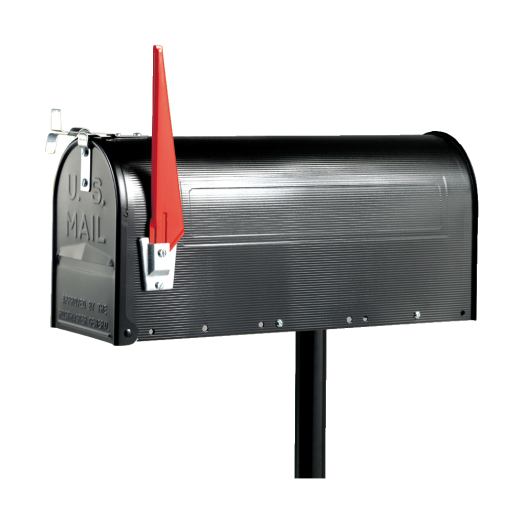 POSTALÁDA ÁLLVÁNY US-PFOSTEN 893    FEKETE, MAGASSÁG 1500MM