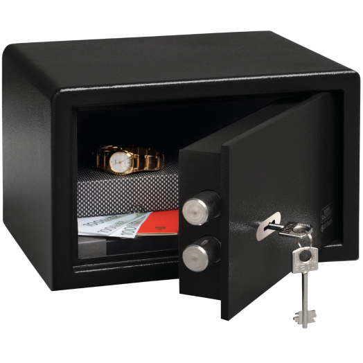 BÚTORSZÉF KULCSOS 280X180X200 MM SAFE P 1 S MABISZ "S1 "