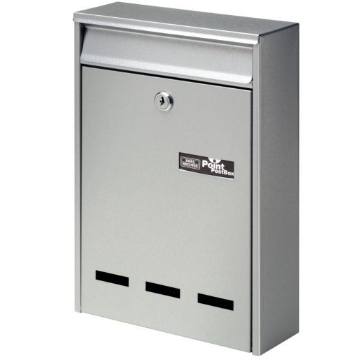 POSTALÁDA POCKET 5871 SI EZÜST      GALVANIZÁLT ACÉL, 315X215X75MM